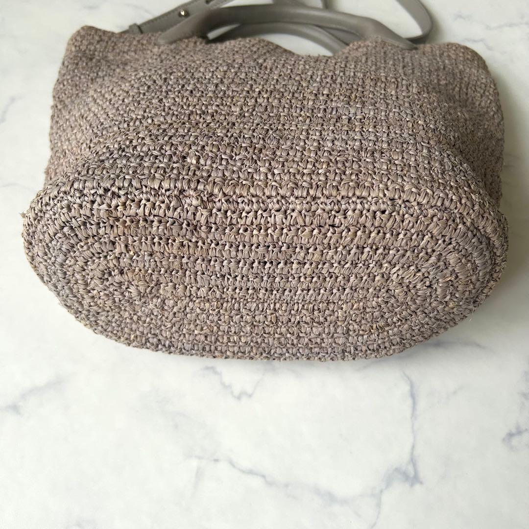 極美品✨ヘレンカミンスキー ラフィア トートバッグ CassiaS