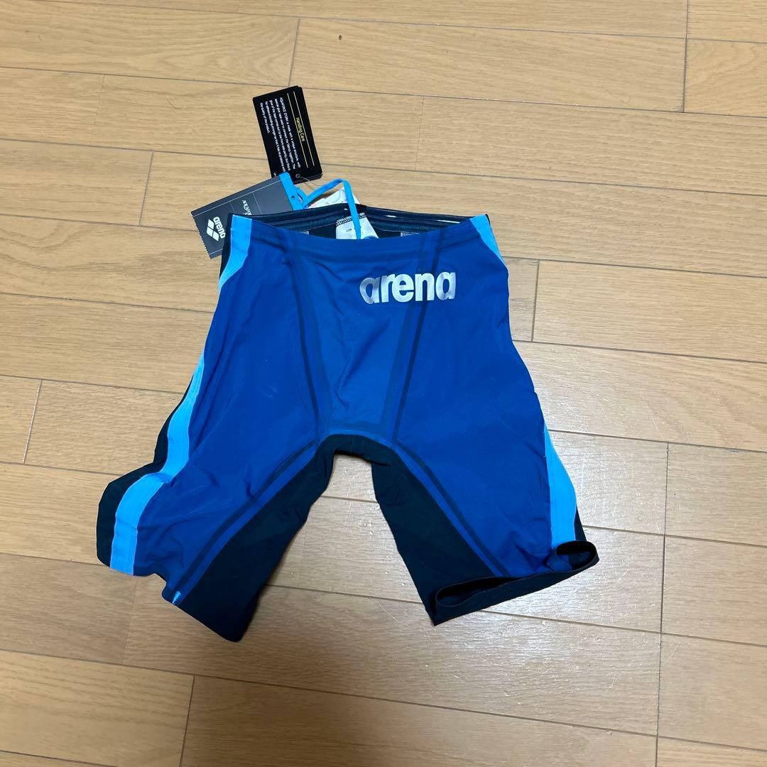 arena ARN-4001M ハーフスパッツ SS ダークブルー/ライトブルー s-l400.jpg