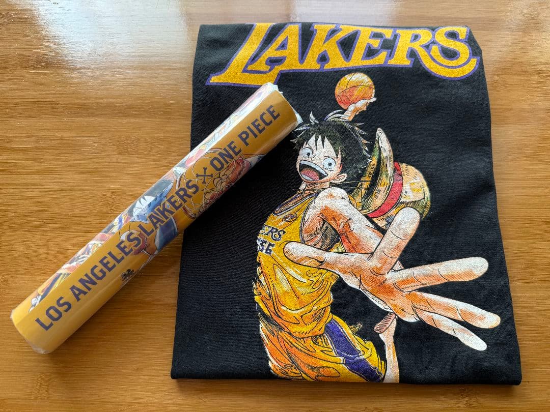 非売品】ONE PIECE × LAKERS コラボTシャツ & ポスター - メルカリ