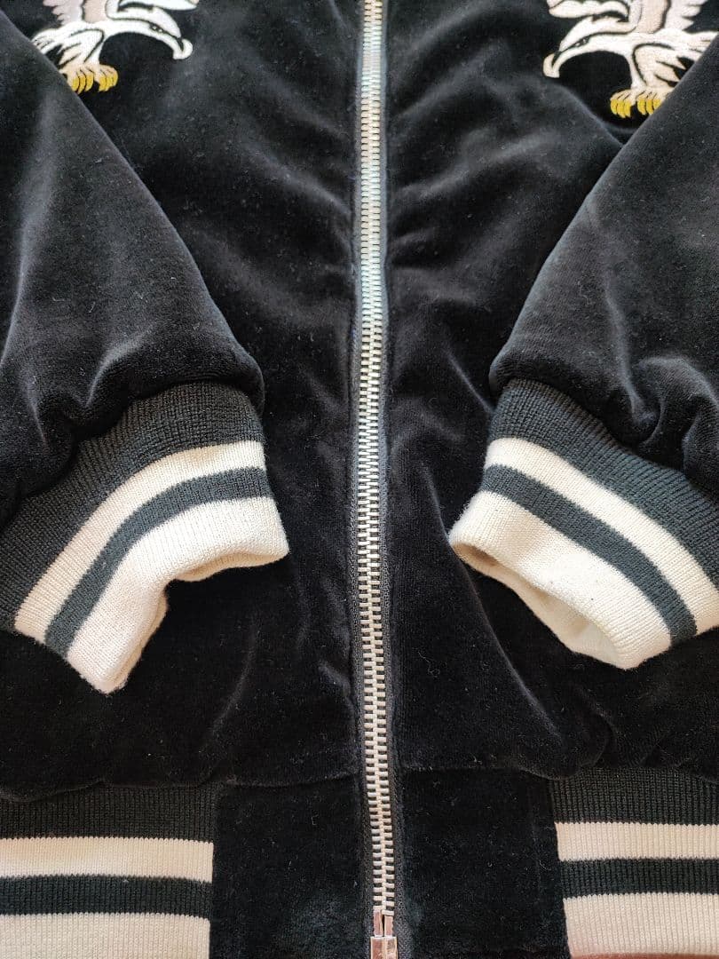 ALPHA アルファ 別珍 リバーシブル スカジャン 東洋 ヴィンテージ