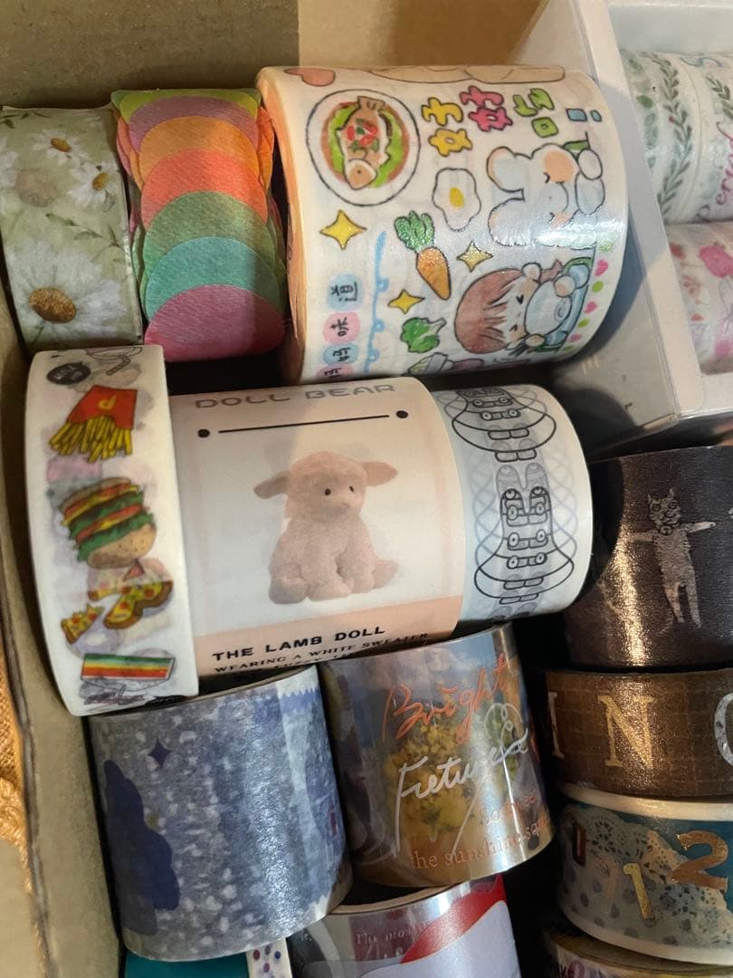 海外マスキングテープ 白黒マステ 数字 まとめ売り （13） - メルカリ