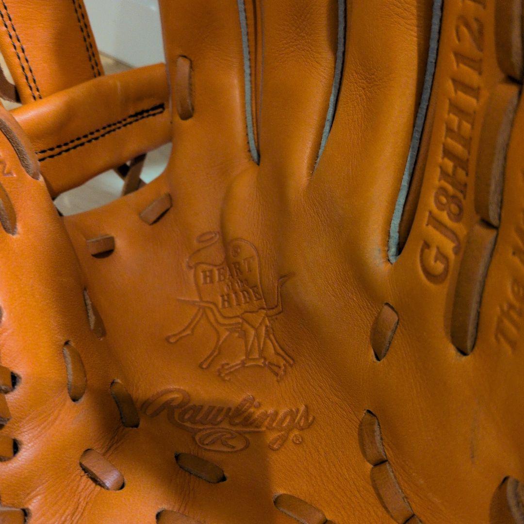 Rawlings 軟式グローブ GJ8HH1121 オレンジ - メルカリ
