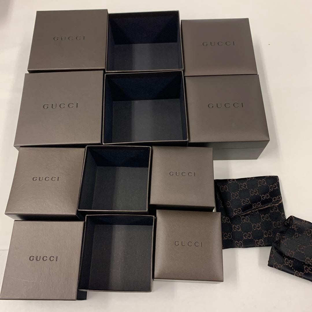 GUCCI ギフトボックス 複数サイズ 4点セット - メルカリ
