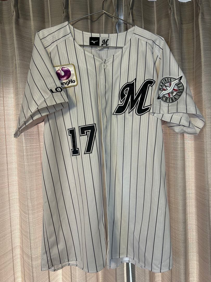 千葉ロッテマリーンズ ユニフォーム R. SASAKI 17 L佐々木朗希 - メルカリ