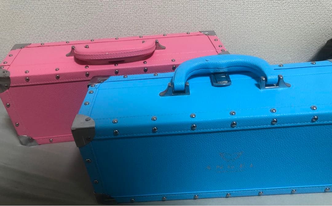 エンジェルシャンパン ピンク ブルー 空箱＋空瓶 セット - メルカリ