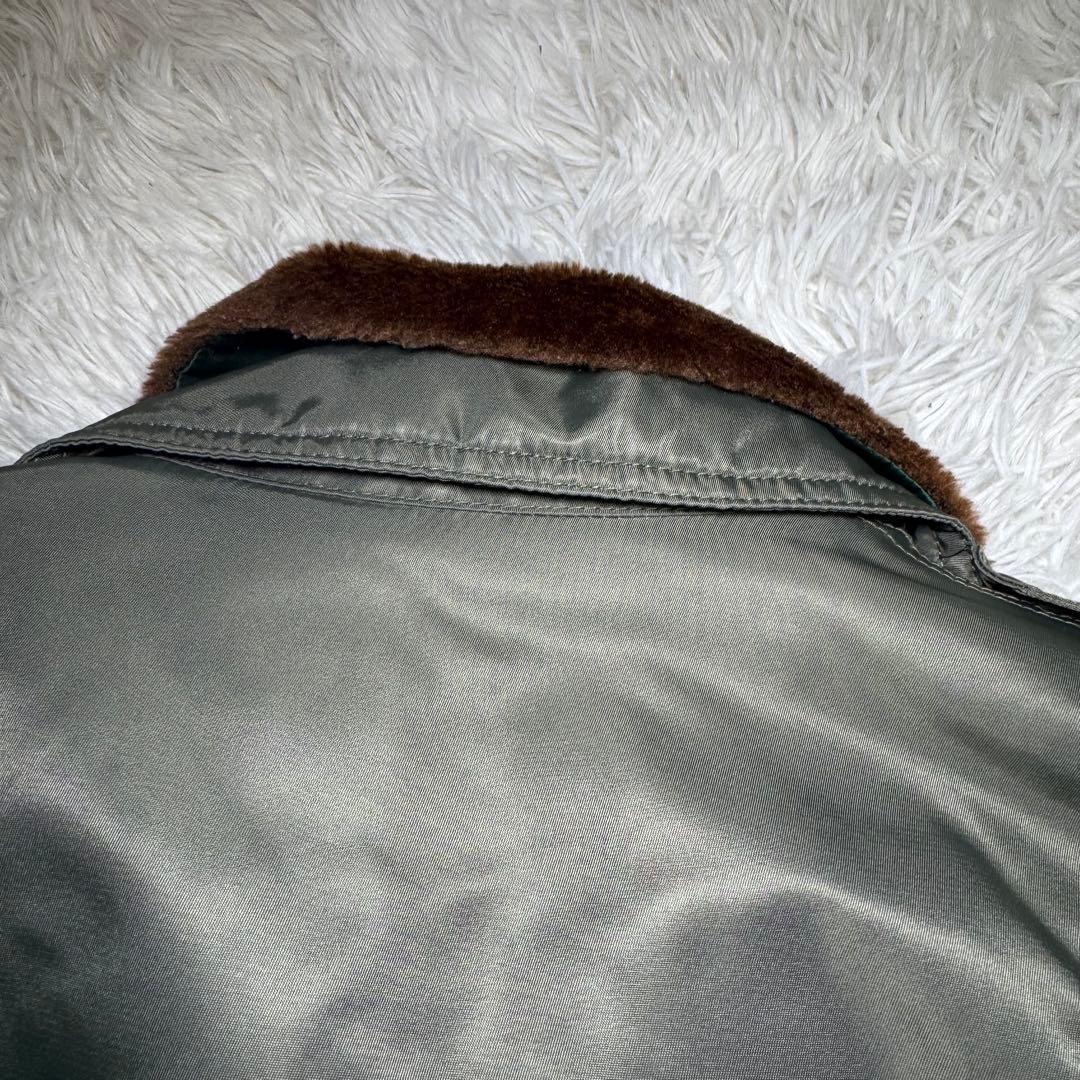 ☆美品 Schott A-2 フライトジャケット 38 USAモデル ファー襟☆