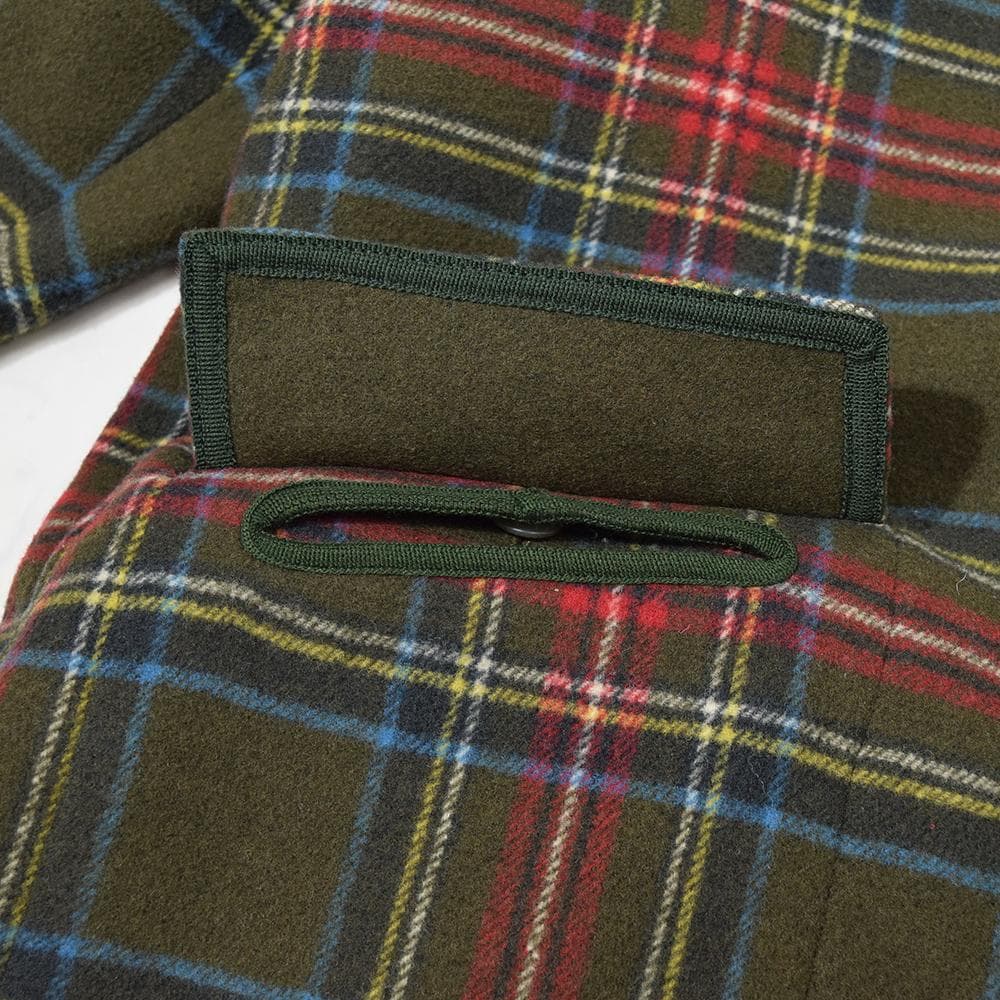 ヨークランド YORKLAND ウール リバーシブルコート 英国タータン