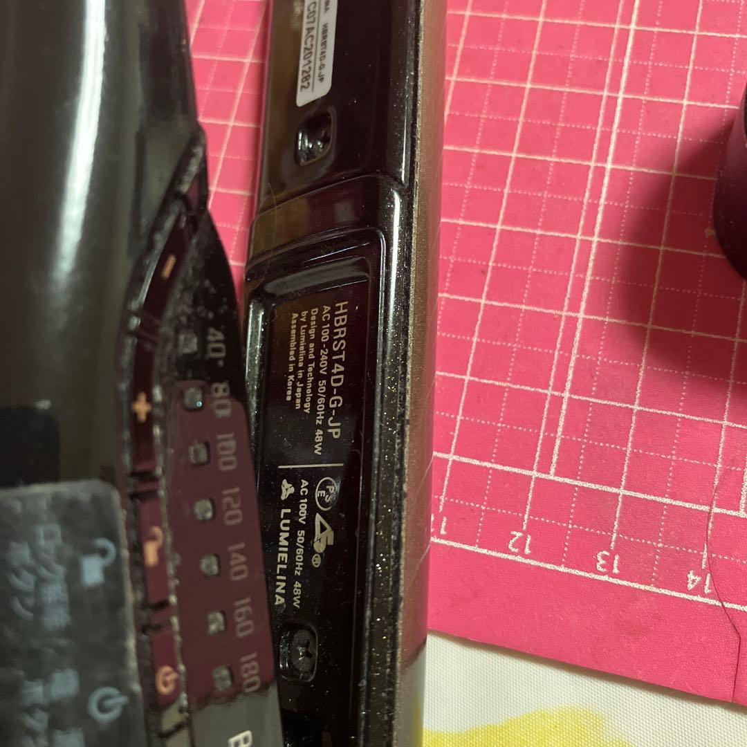 ヘアビューロン 4Dプラス ストレートアイロン ジャンク品 ☆ ヘア