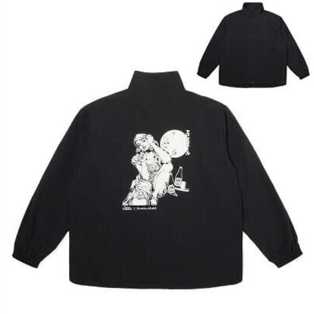 エビスビール 荒木飛呂彦　ナイロントラックジャケット ムーンライトロケット　L