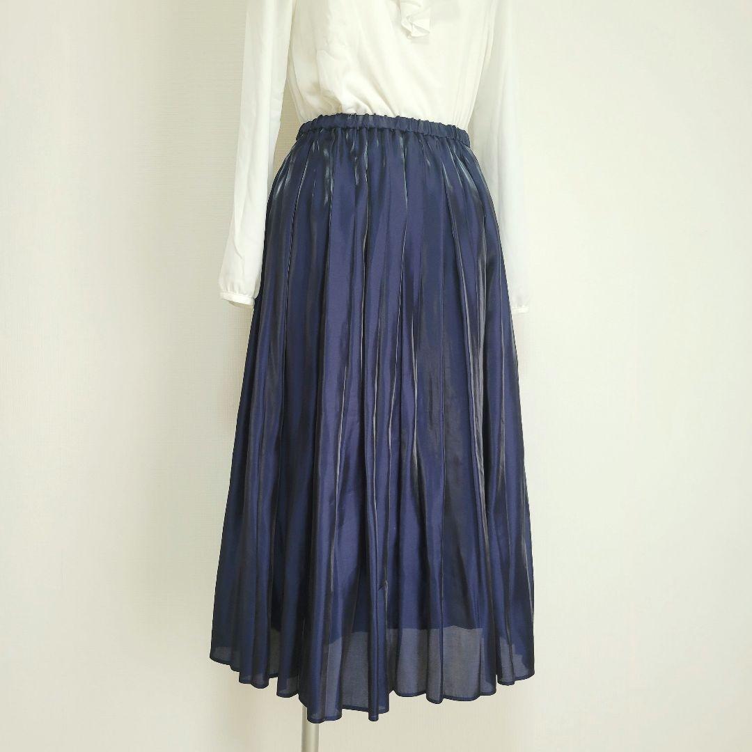 ANAYI＊アナイ ノーカラーツイードジャケット+サテンスカート