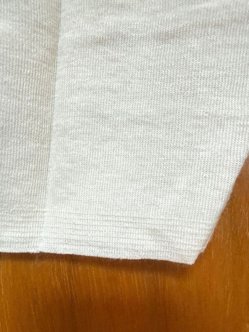 ⭐️専用⭐️MEDIMAレース付 8分袖スリーマLサイズ シルク／アンゴラ 肌着