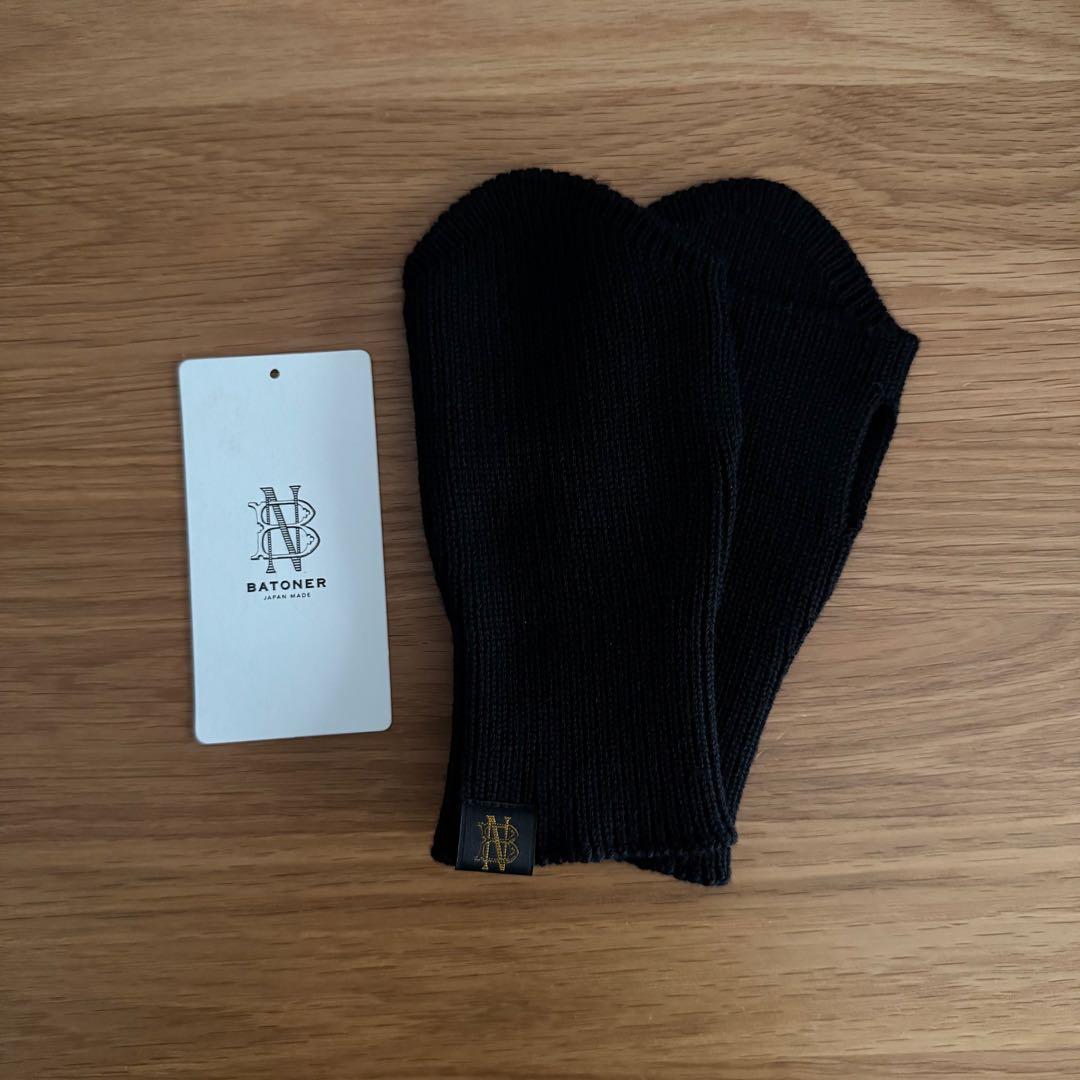 BATONER バトナー SOLID WOOL HAND WARMER ブラック BATONER SOLID WOOL HAND WARMER – csew