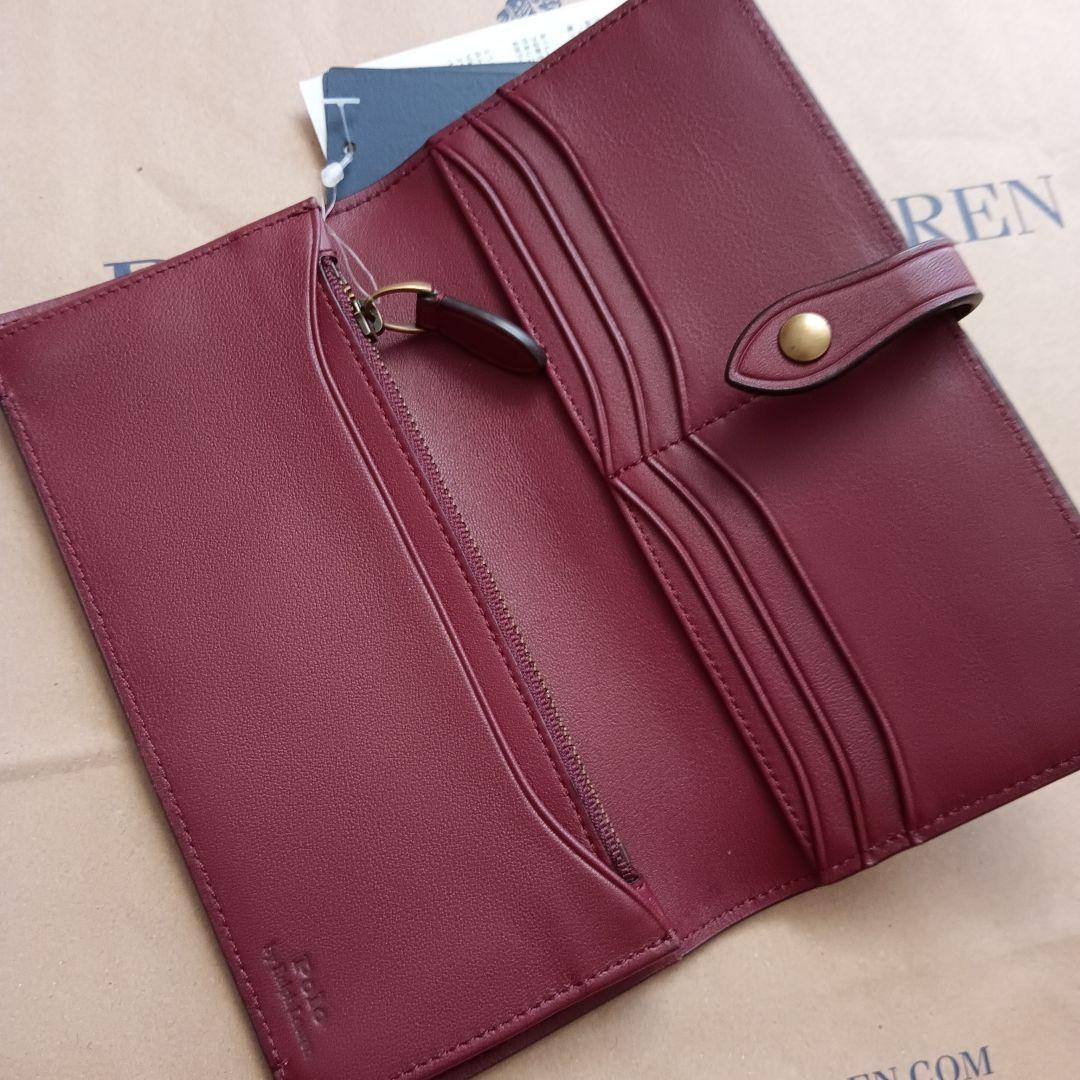 POLORALPHLAUREN ポロベア 長財布 財布 牛革100％
