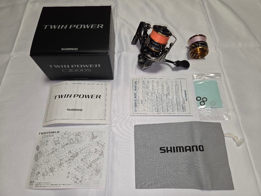 SHIMANO TWIN POWER C2000S スピニングリール シマノ ツインパワー C2000S (リール) 価格比較 - 価格.com