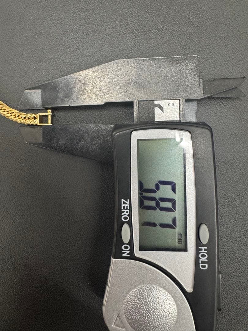 【中古】K18喜平ネックレス (12面カットトリプル) 45cm/18.2g