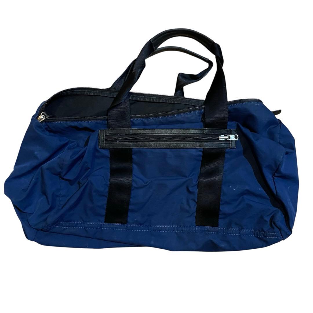 ネイビー ナイロン ボストンバッグ コーチ ジム用や旅行のセカンド