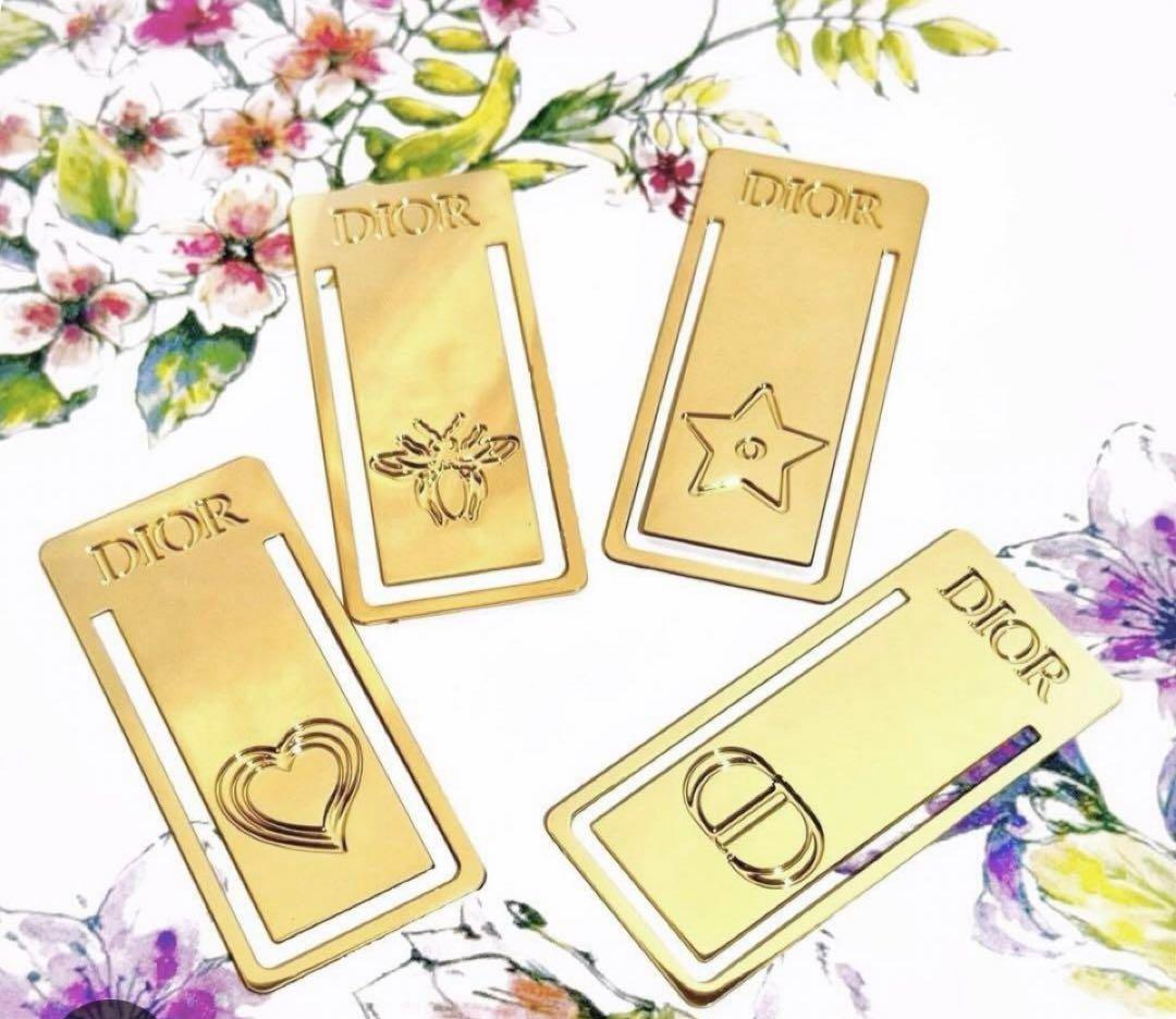 Diorジュエリーポーチスターモチーフヘアクリップセットシーズナル