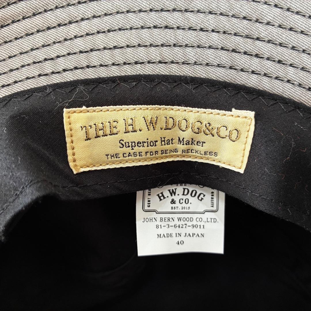帽子 THE H.W.DOG&CO. 24AW BRIM6.5 BUCKET HAT