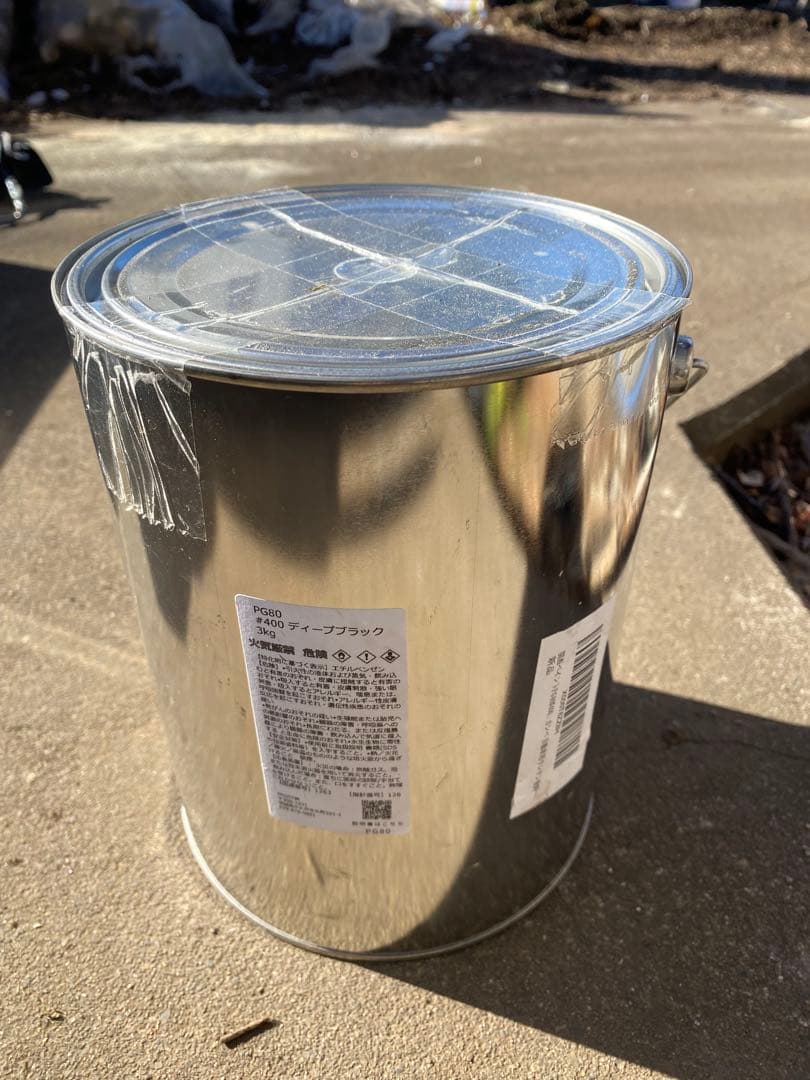 関西ペイント PG80ディープブラック Amazon | ホートク 関西ペイントPG80 ブラックメタリック（粗目） 500g