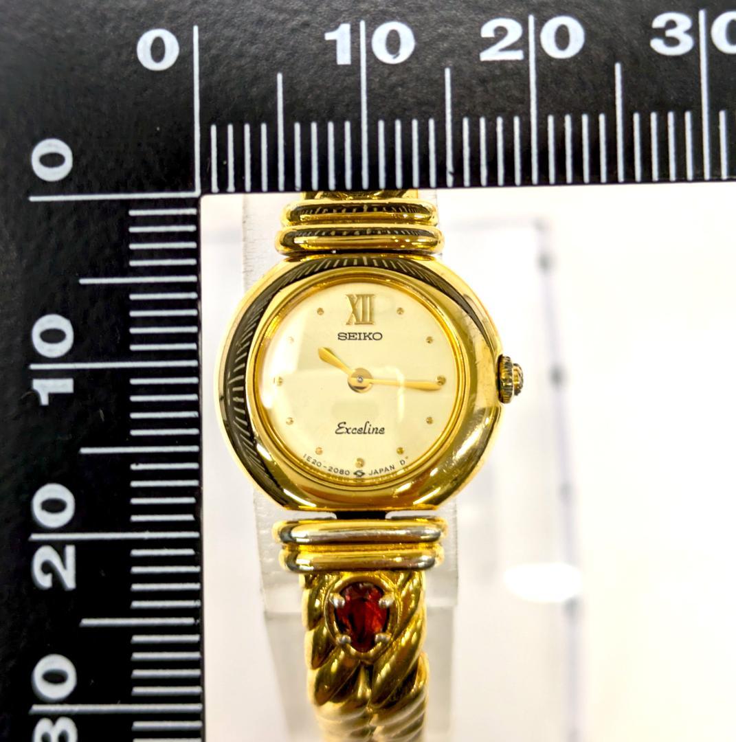 稼働/新品電池 SEIKO Exceline クォーツ レディース腕時計 - メルカリ