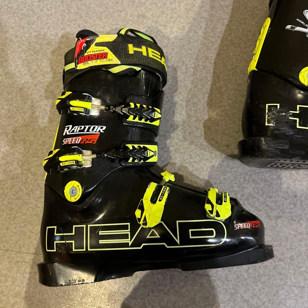 HEAD Raptor Speed RS スキーブーツ 26-26.5cm 黒 - メルカリ