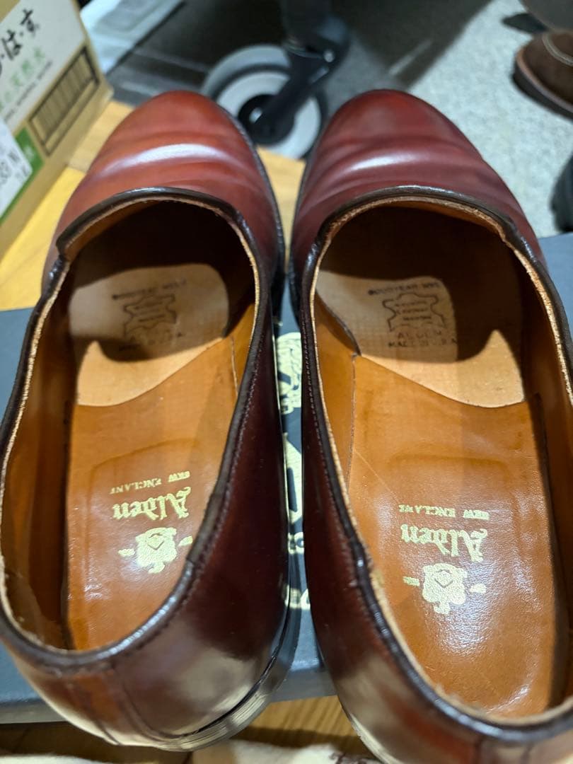 希少Alden オールデン 3606コードバンローファ#8美品シューツリー付