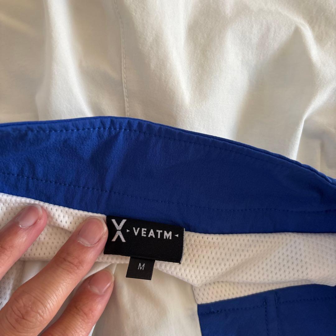 VEATM 水着 Mサイズ ホワイト・ブルー