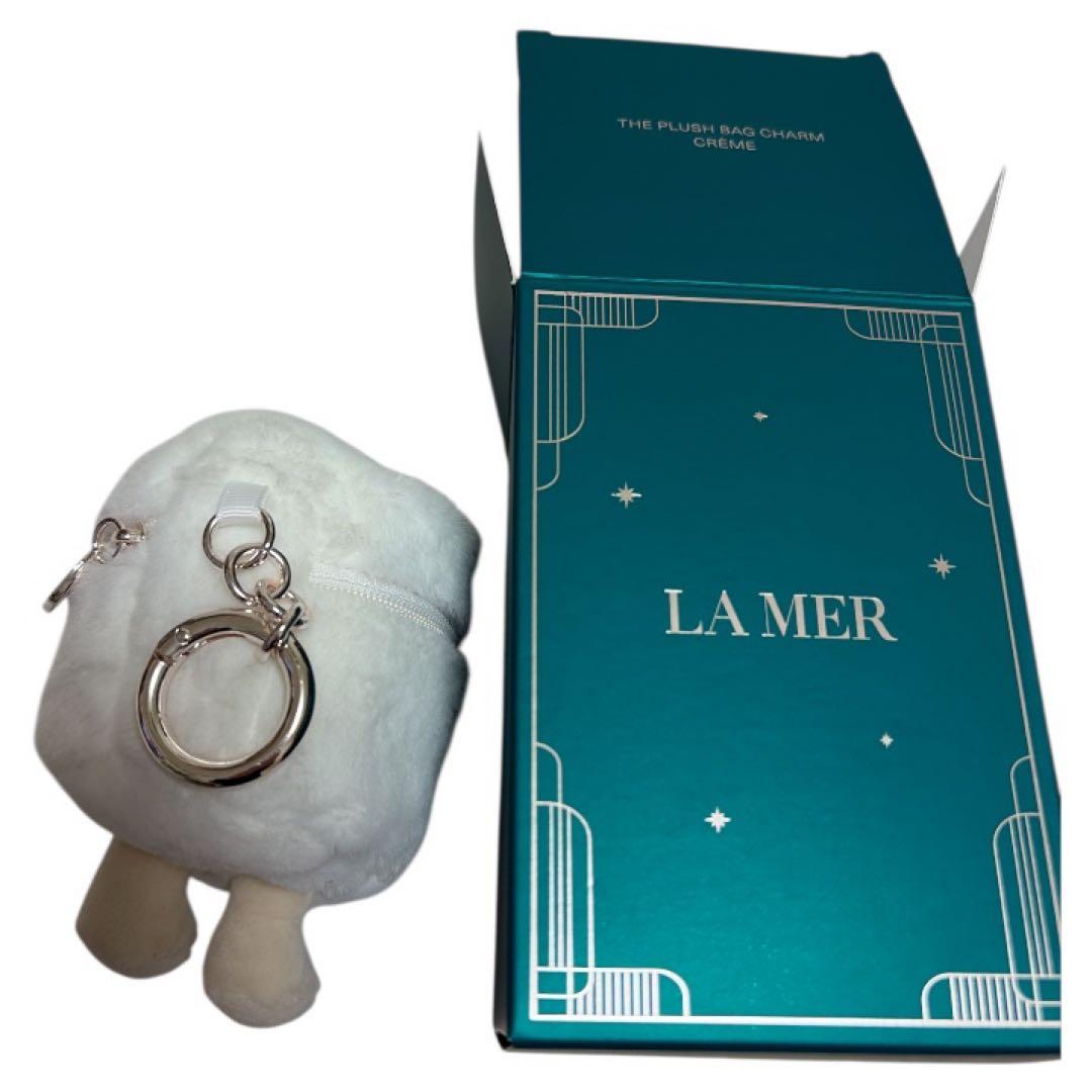 LA MER ラメール バックチャームホワイト 新品 未使用✨