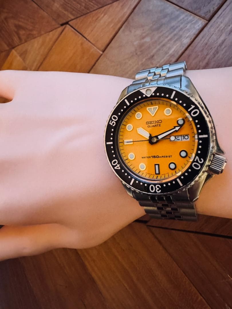 SEIKO 6458-600A セイコー ダイバー レトロ オレンジ 美品 - メルカリ