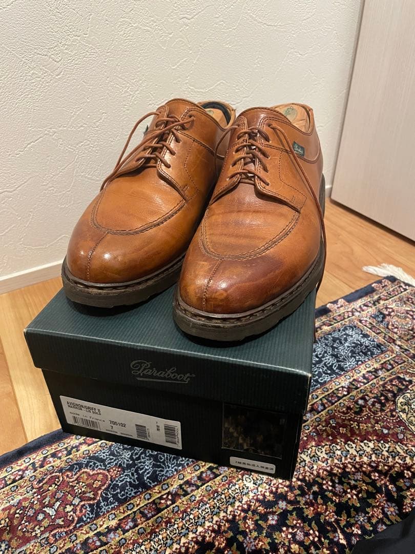 Paraboot アヴィニョン　サイズ7 箱有り Paraboot アヴィニョン サイズ7 箱有り - メルカリ
