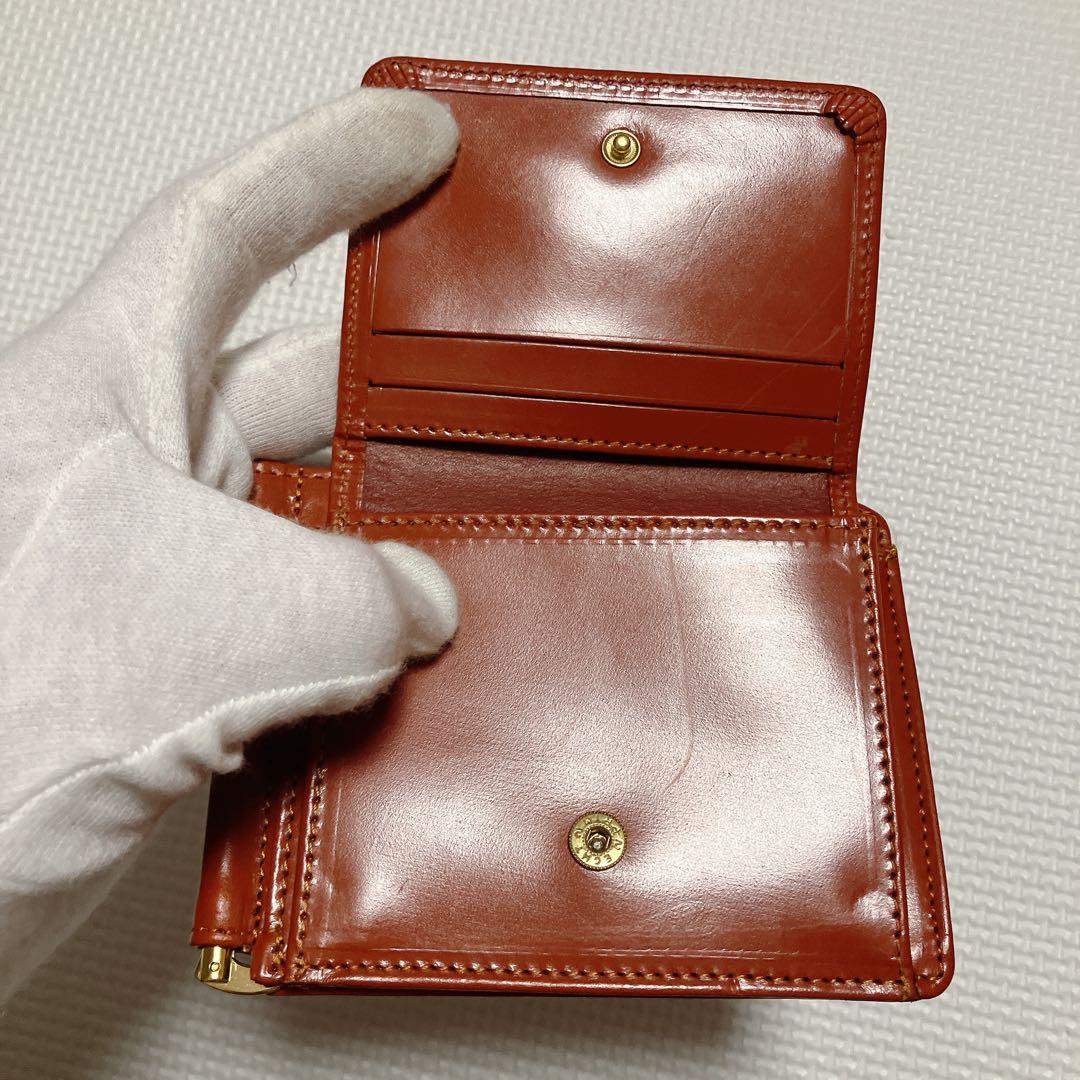 未使用 GLENROYAL グレンロイヤル マネークリップ 札バサミ ブラウン