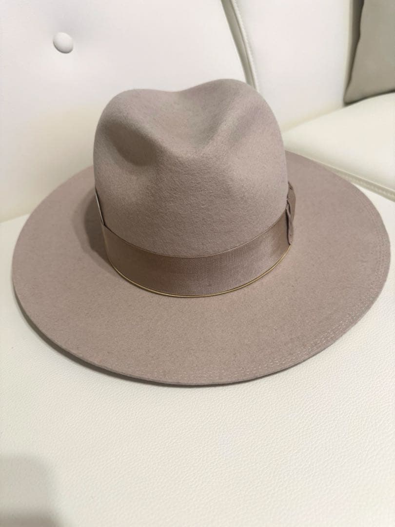 THE H.W.DOG&CO. FRONT-H フェルトハット/オフホワイト