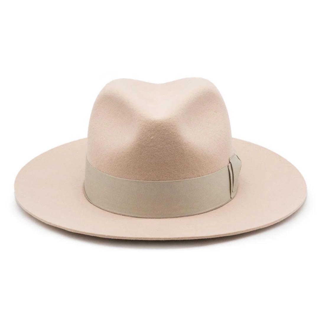 THE H.W.DOG&CO. FRONT-H フェルトハット/オフホワイト