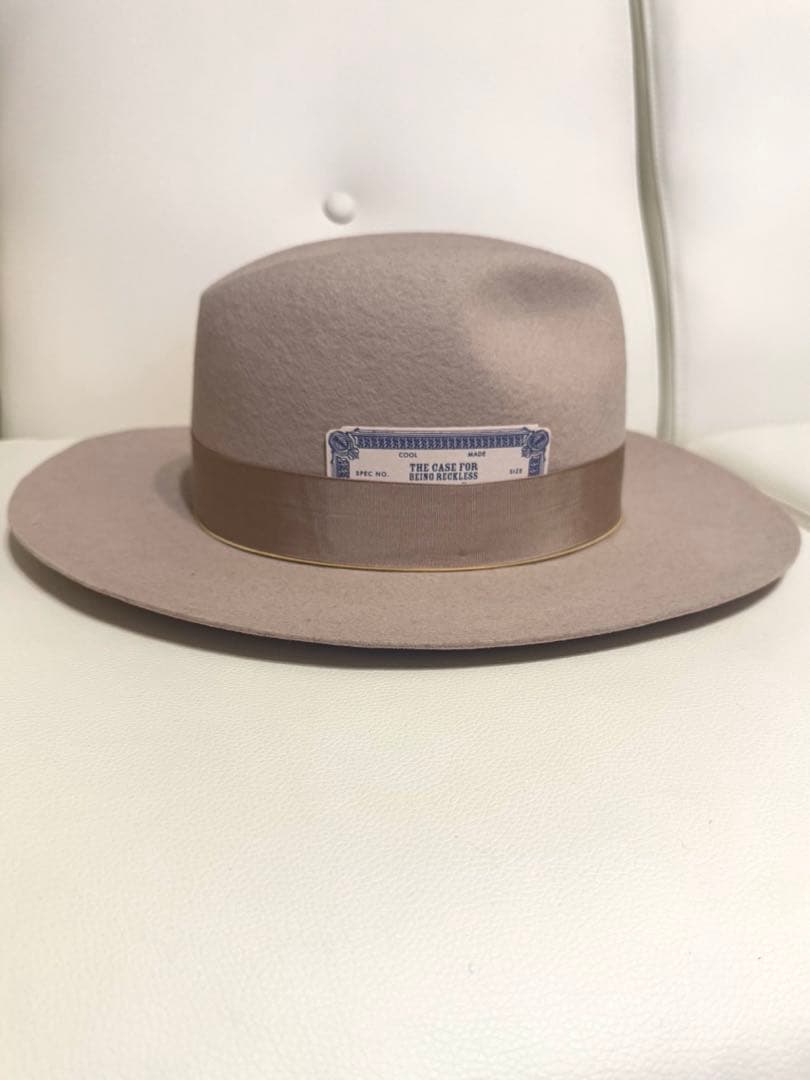 THE H.W.DOG&CO. FRONT-H フェルトハット/オフホワイト