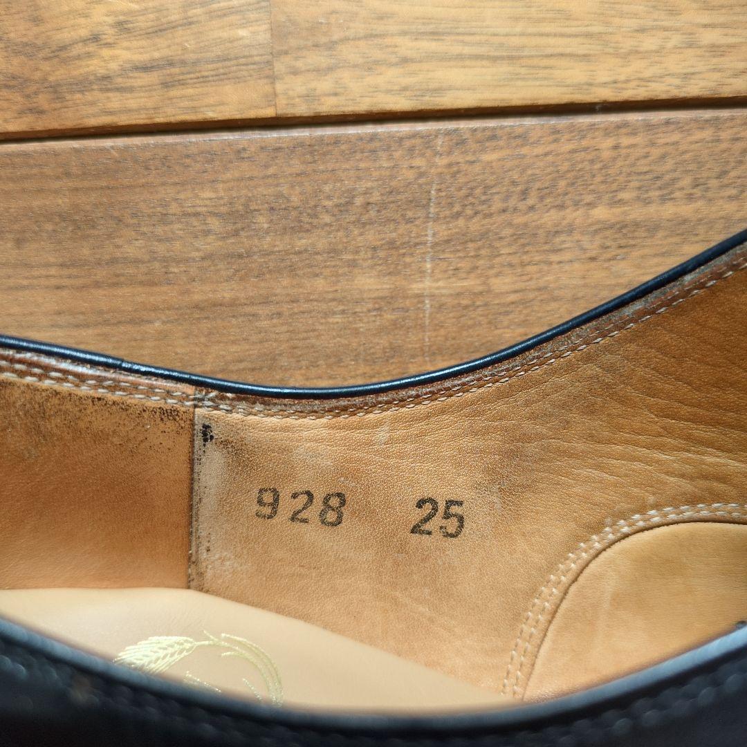 スコッチグレイン トリノ イルチアカーフ黒 レザー ドレスシューズ