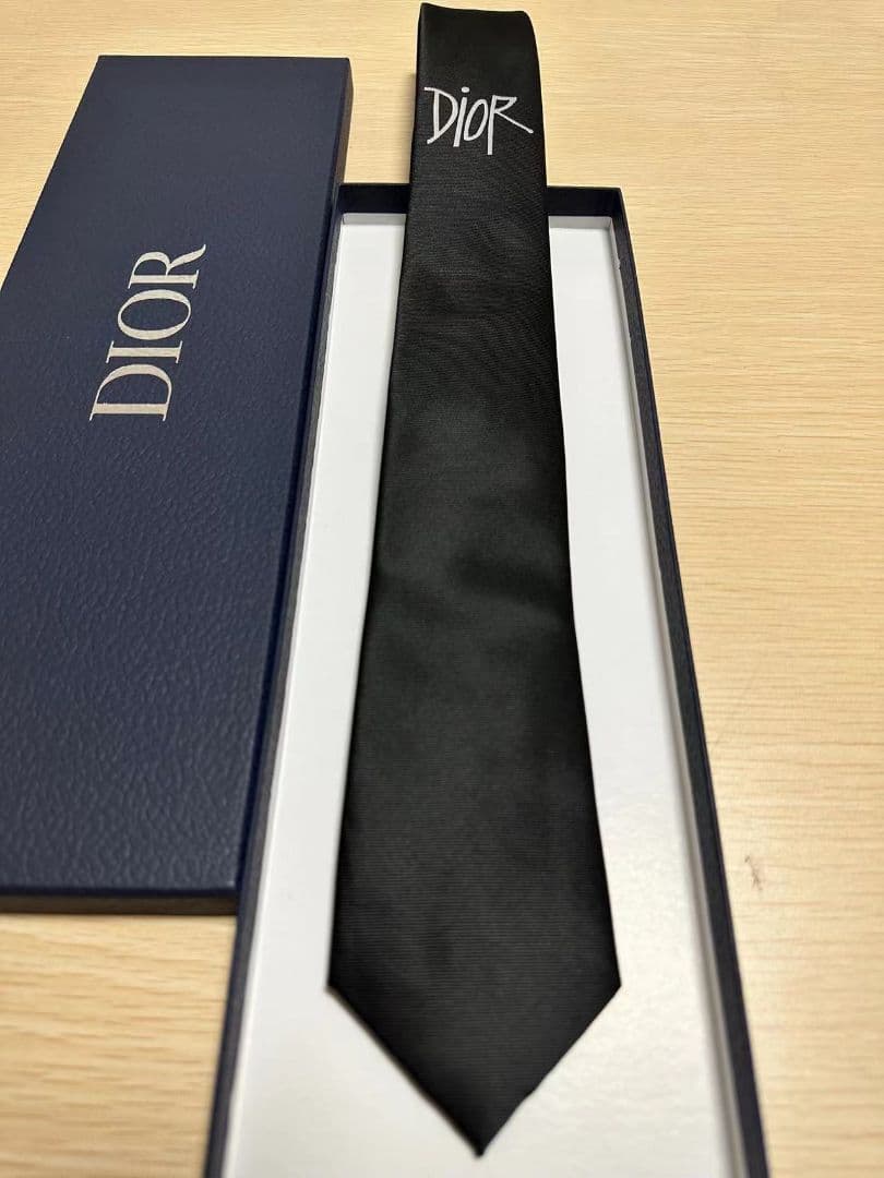 DIOR×Shawn Stussy 20ss ロゴネクタイ Dior ネクタイ - メルカリ