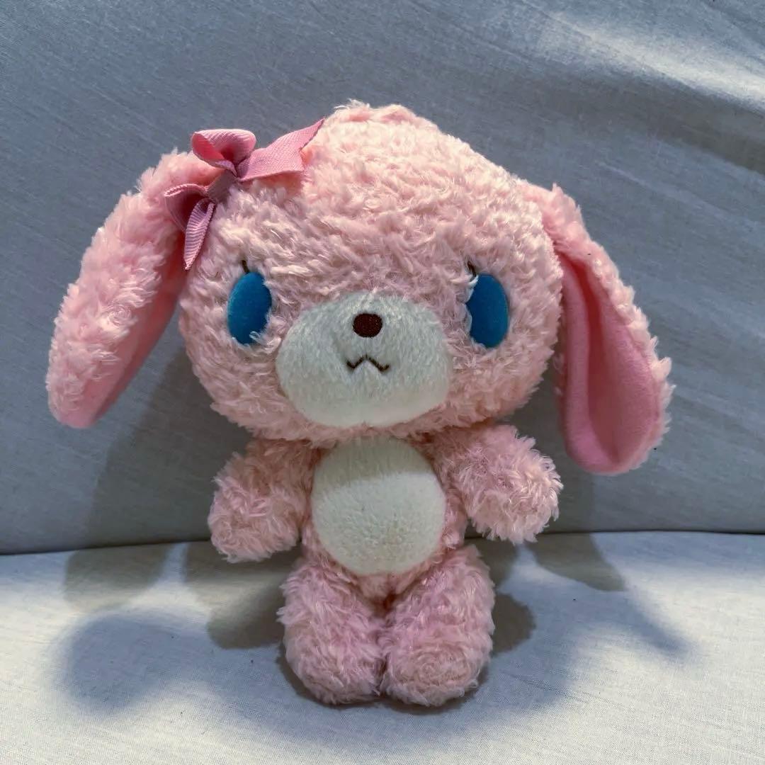 【値下げ中】シュガーバニーズ　ももうさ　ぬいぐるみ　美品　初代　レア　当時物 初代】美品 シュガーバニーズ ももうさ ぬいぐるみ マスコット - メルカリ