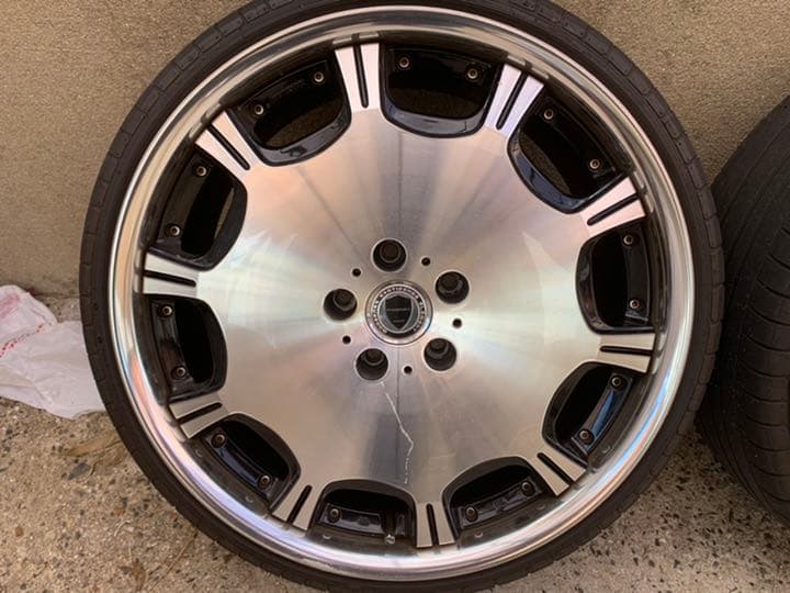 ホイール 4本 20インチ work シュバート sc3 - メルカリ