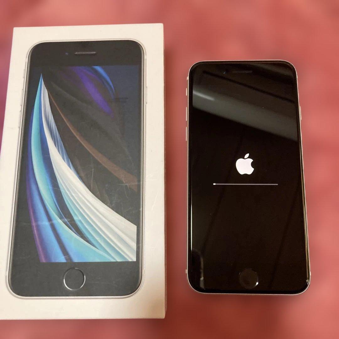 Apple iPhone 64GB SE (第3世代)ホワイト 本体 美品傷なし - メルカリ