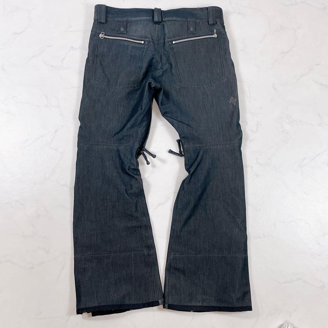 AA HARDWEAR DEAD KANSAS デニム調スノーウェア上下セット - メルカリ