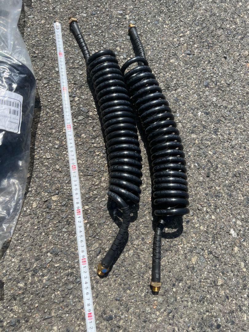 ボルボFH トレーラー スパイラルホース エアー ABS 新車外し 新品未