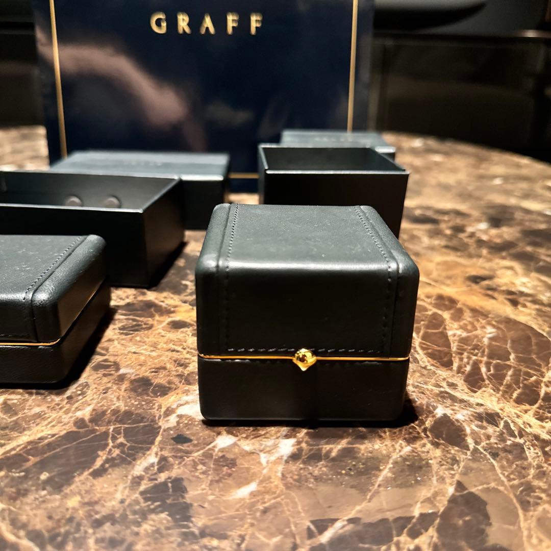 GRAFF ジュエリーボックス　セット　ネックレス　ピアス