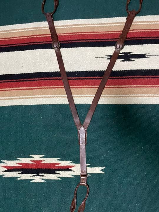 値下げしました！ギャングスタービル サスペンダー レザー - メルカリ