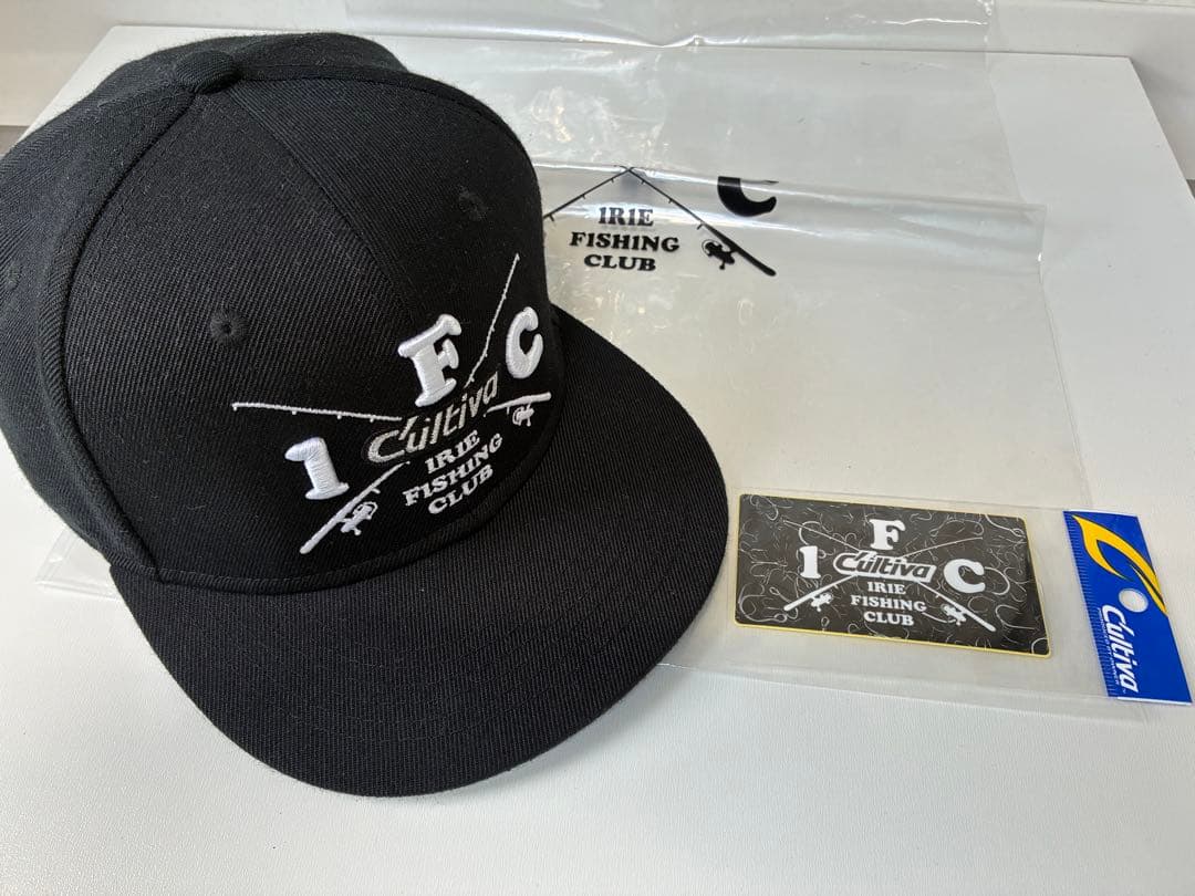 【限定】アイリーフィッシングクラブ×カルティバ　キャップ アイリーフィッシングクラブ×カルティバコラボフラットキャップ 限定品