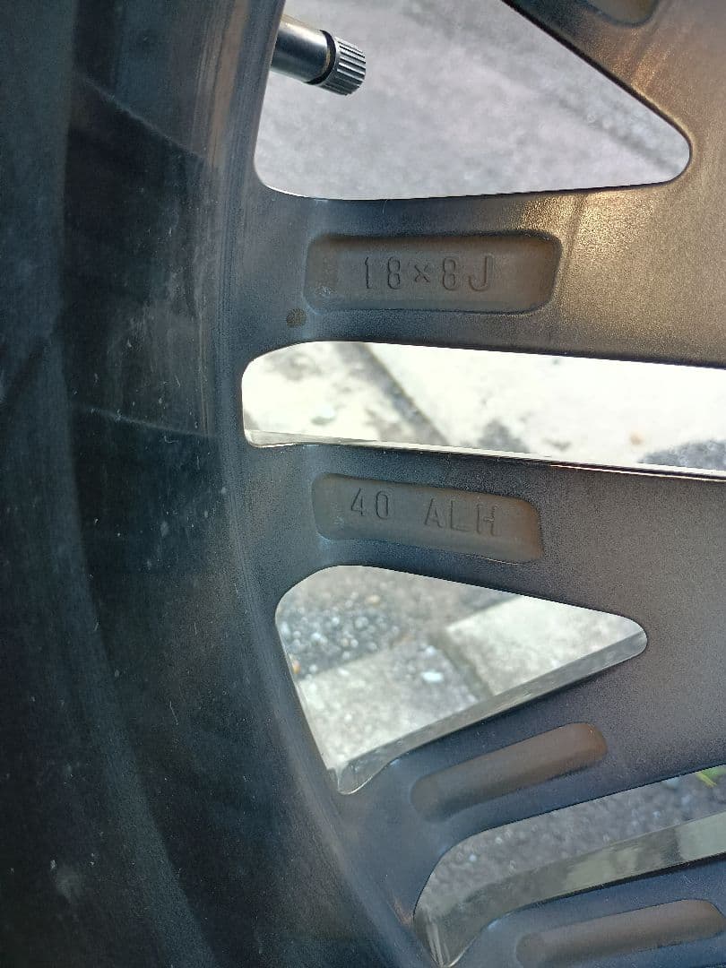 まっきぃ様用！210クラウン Bスタイル純正 ブラックスパッタリング