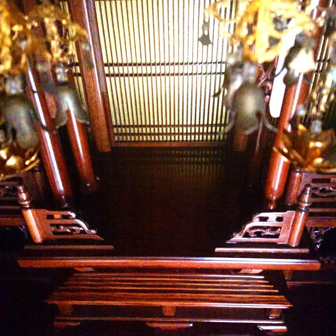極美品】仏壇 (自宅売却に伴い処分間近)【たのメル便にて発送】 - メルカリ