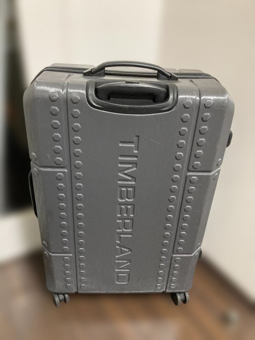ティンバーランド スーツケース キャリーケース L相当 4輪 グレー