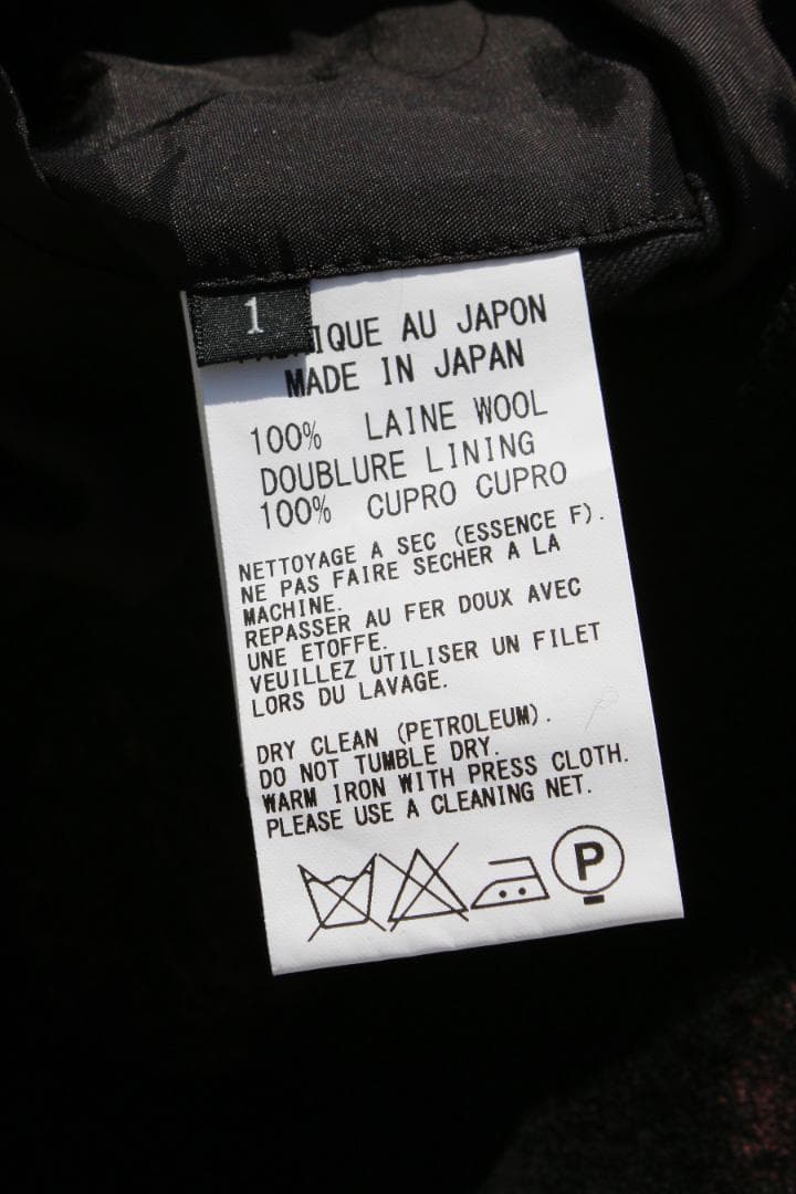 Y's ワイズ ライダース ジャケット ヨウジヤマモト 2012AW