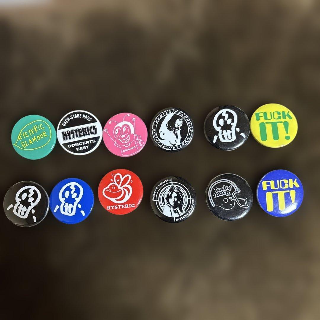 ヒステリックグラマーピンバッジ 12個セット 多様なデザイン - メルカリ