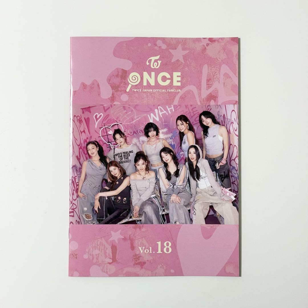 新品 TWICE 会報 vol.18 FC ONCE 本 雑誌 冊子 - メルカリ
